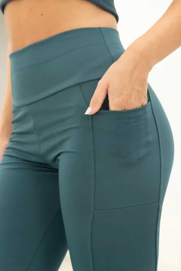 Calza Polisap con Bolsillos Verde Ingles 1