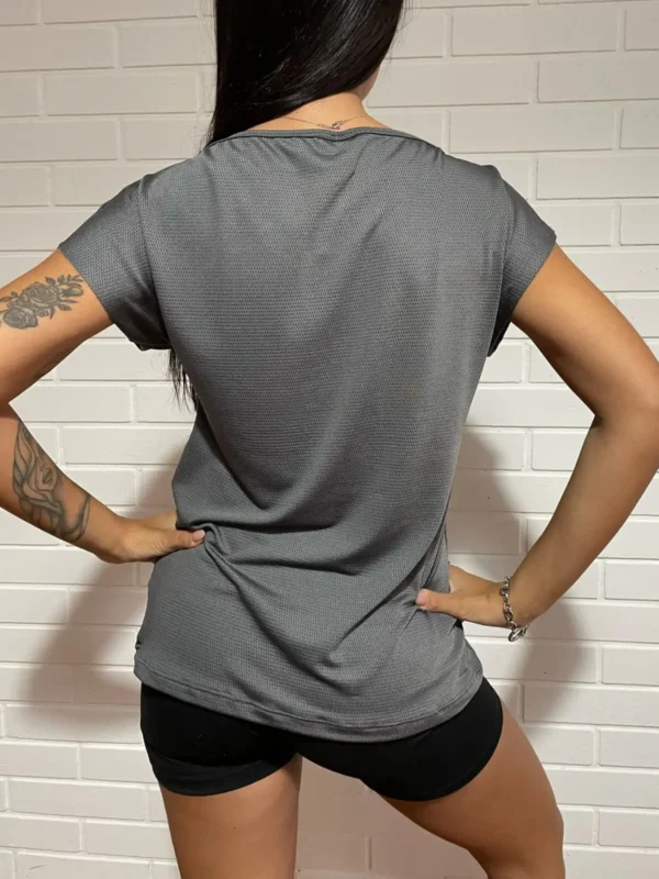 Remera Fita Gris Talle M-L A620-