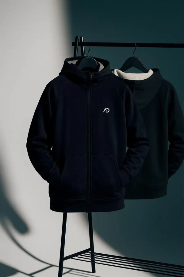 Campera Frisada con Capucha