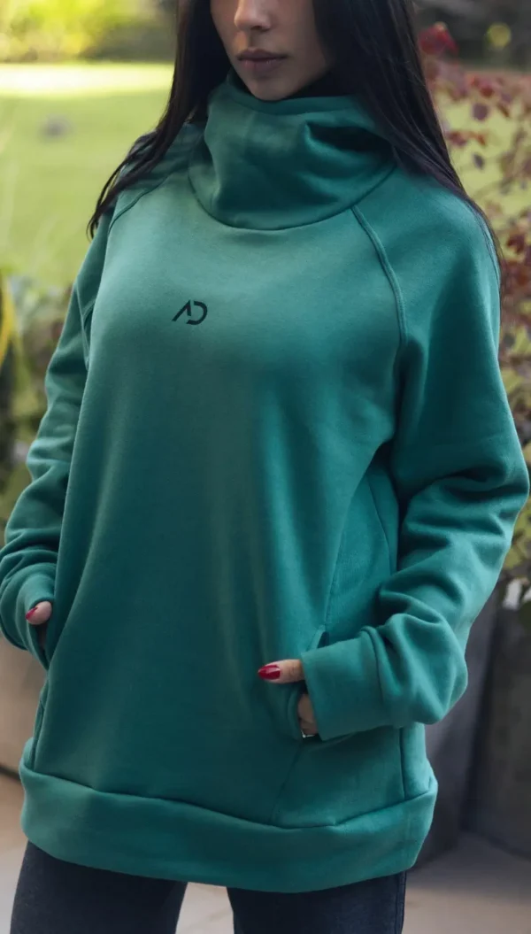 Buzo Frizado Verde