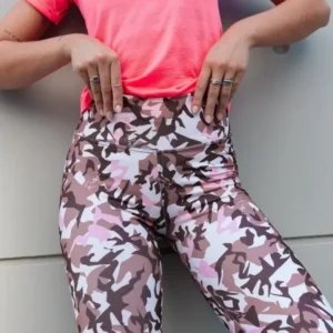 calza lycra tiro alto estampada Romal