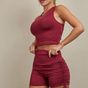 Calza scrunch con tiras de polisap Bordò