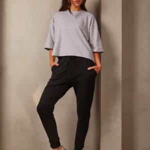 remera crop yersey gris - Shedyl1
